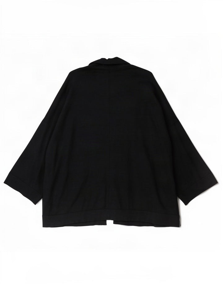 Sweter damski Zara Oversize Longline Open Cardigan UK 10 Small Granatowy