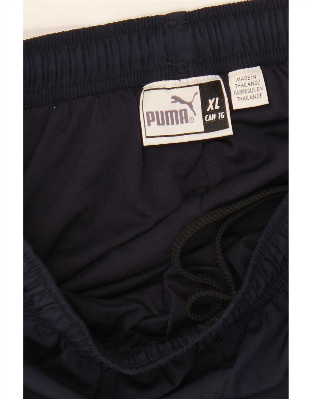 Męskie spodnie dresowe Puma XL, granatowe, poliestrowe