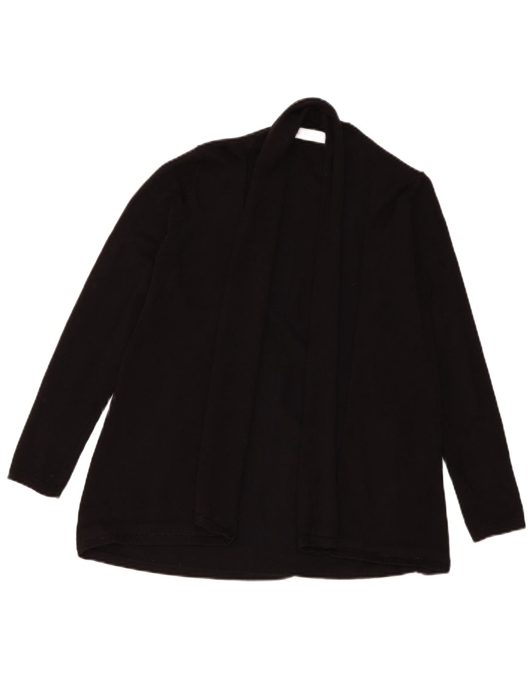 Sweter damski Zara z otwartym kardiganem UK 12, średni czarny