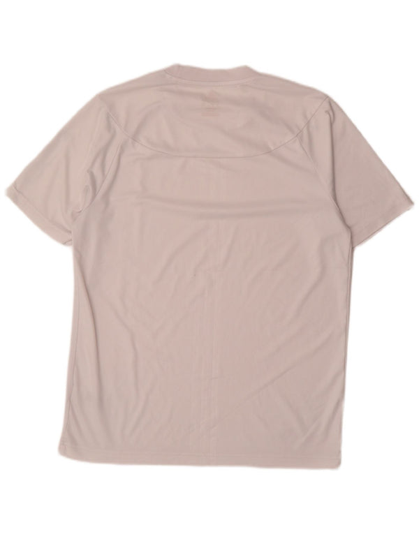 Adidas Mens F50 Graphic T-Shirt Top Medium White Polyester