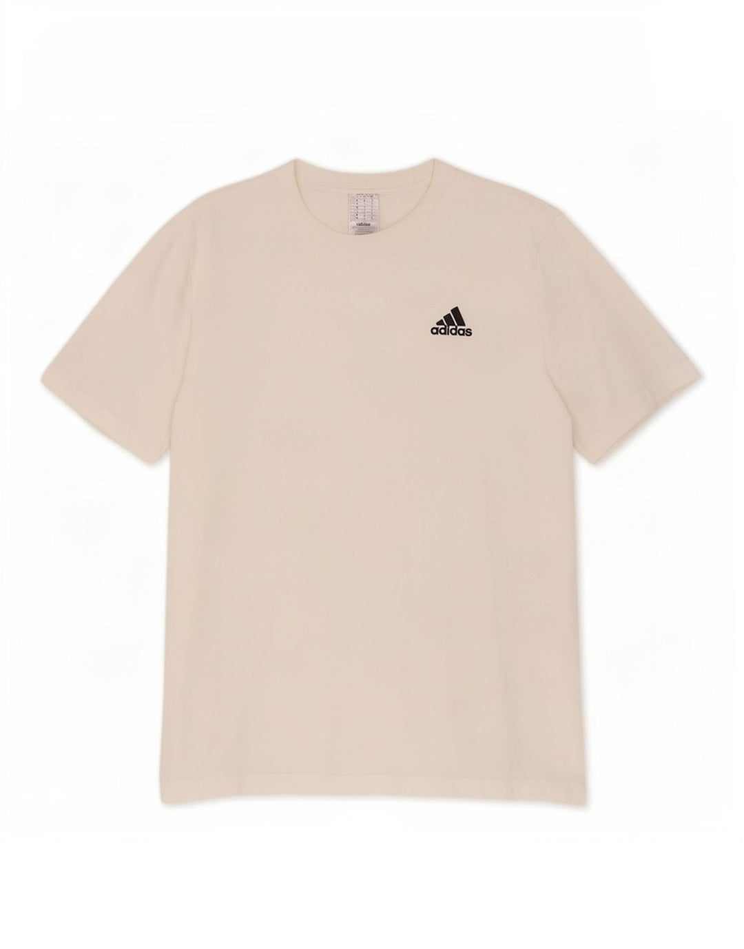 Adidas Męska Koszulka Top Duża Biała Bawełna