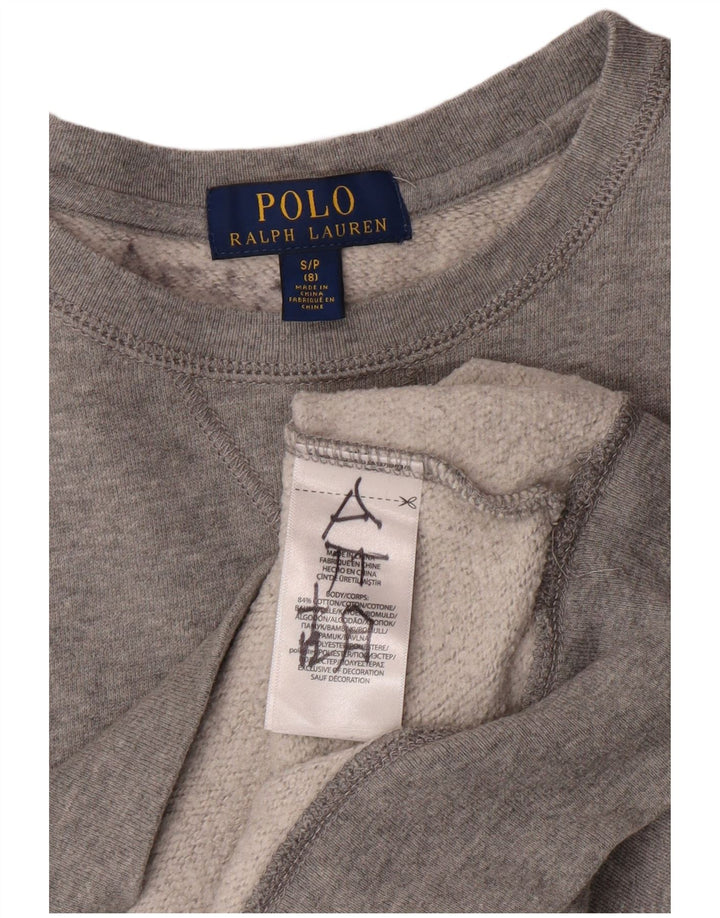 Bluza chłopięca Polo Ralph Lauren, 7-8 lat, mała, szara, bawełniana