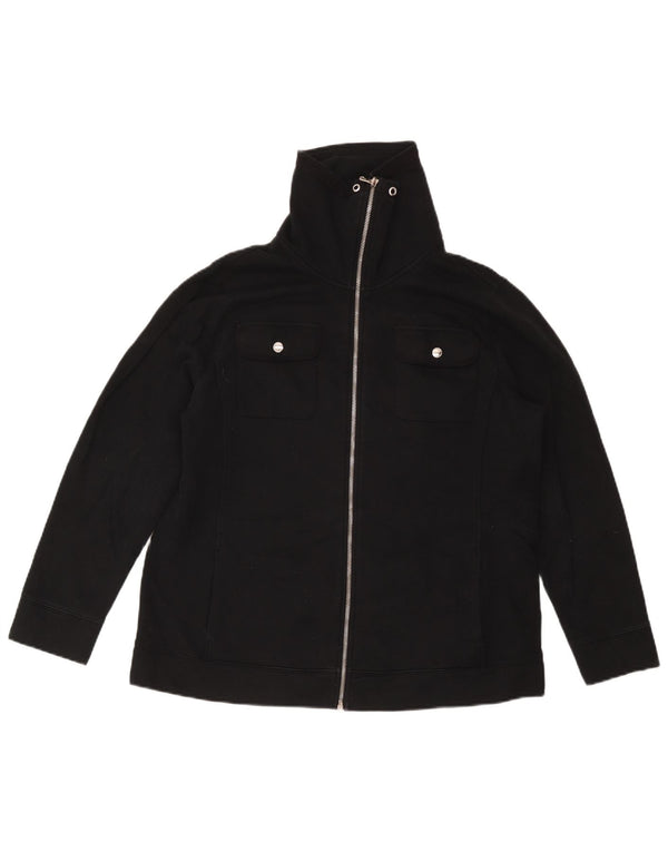 Damska kurtka dresowa Ralph Lauren UK 18 XL, czarna bawełna