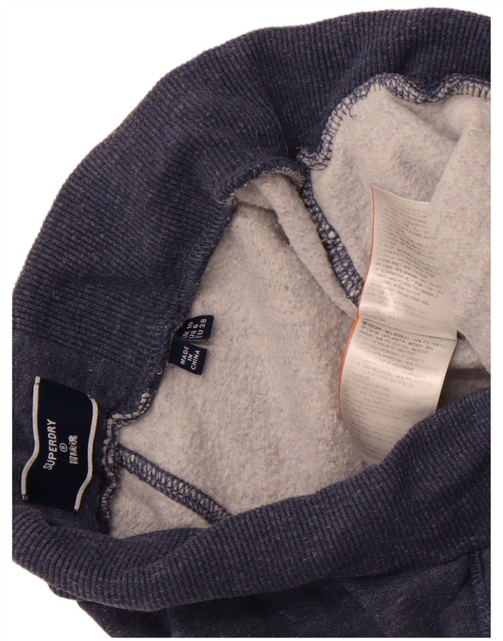 Damskie spodnie dresowe Superdry Joggers UK 10 Małe granatowe nakrapiane