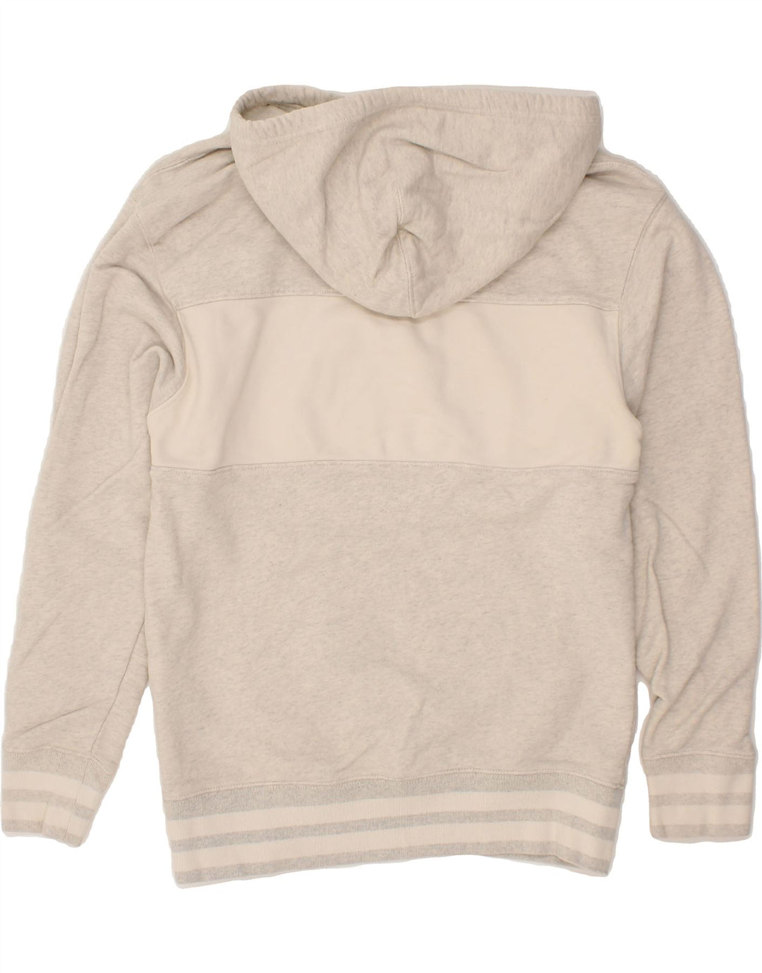 LEVI'S Mens Graphic Hoodie Jumper Small Grey Cotton Vintage Levi's and Second-Hand Levi's from Messina Hembry 