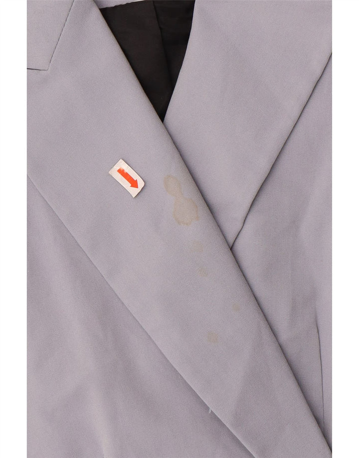 Damska marynarka Zara zapinana na 1 guzik EU 46 2XL Fioletowy poliester