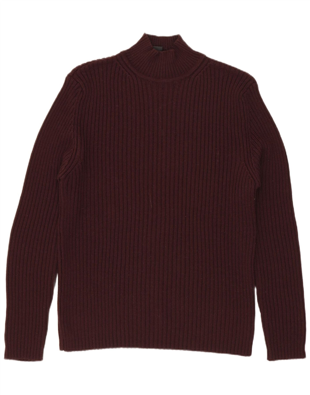Marlboro Classics Męski sweter z golfem, średni burgund