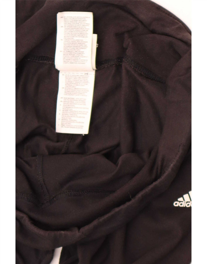 Legginsy damskie Adidas UK 12/14 Średnia czarna bawełna