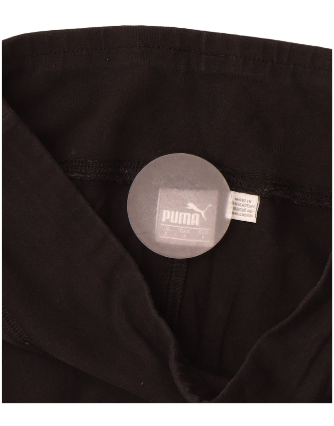 Damskie legginsy PUMA UK 8 Small, czarne, bawełniane