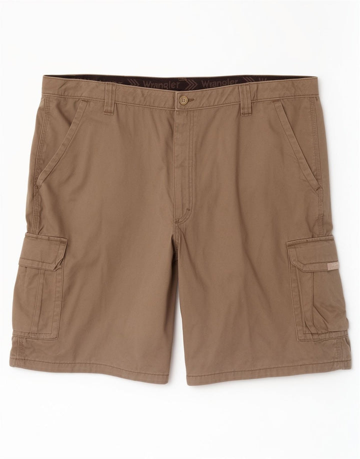 Męskie spodenki cargo Wrangler XL W42, szara bawełna