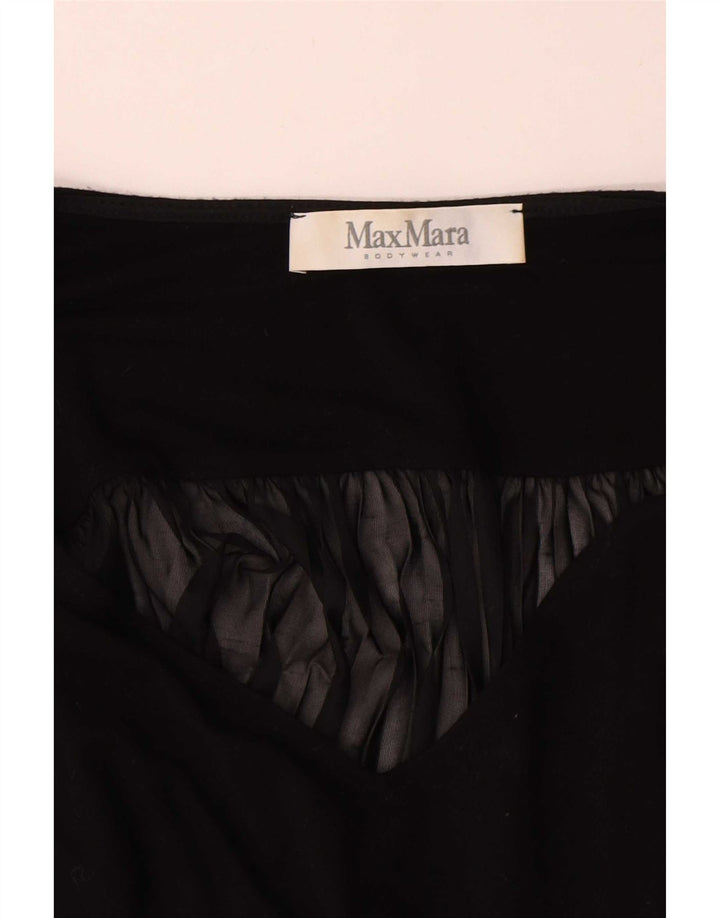 Bluzka damska Max Mara Top UK 14, duża, czarna