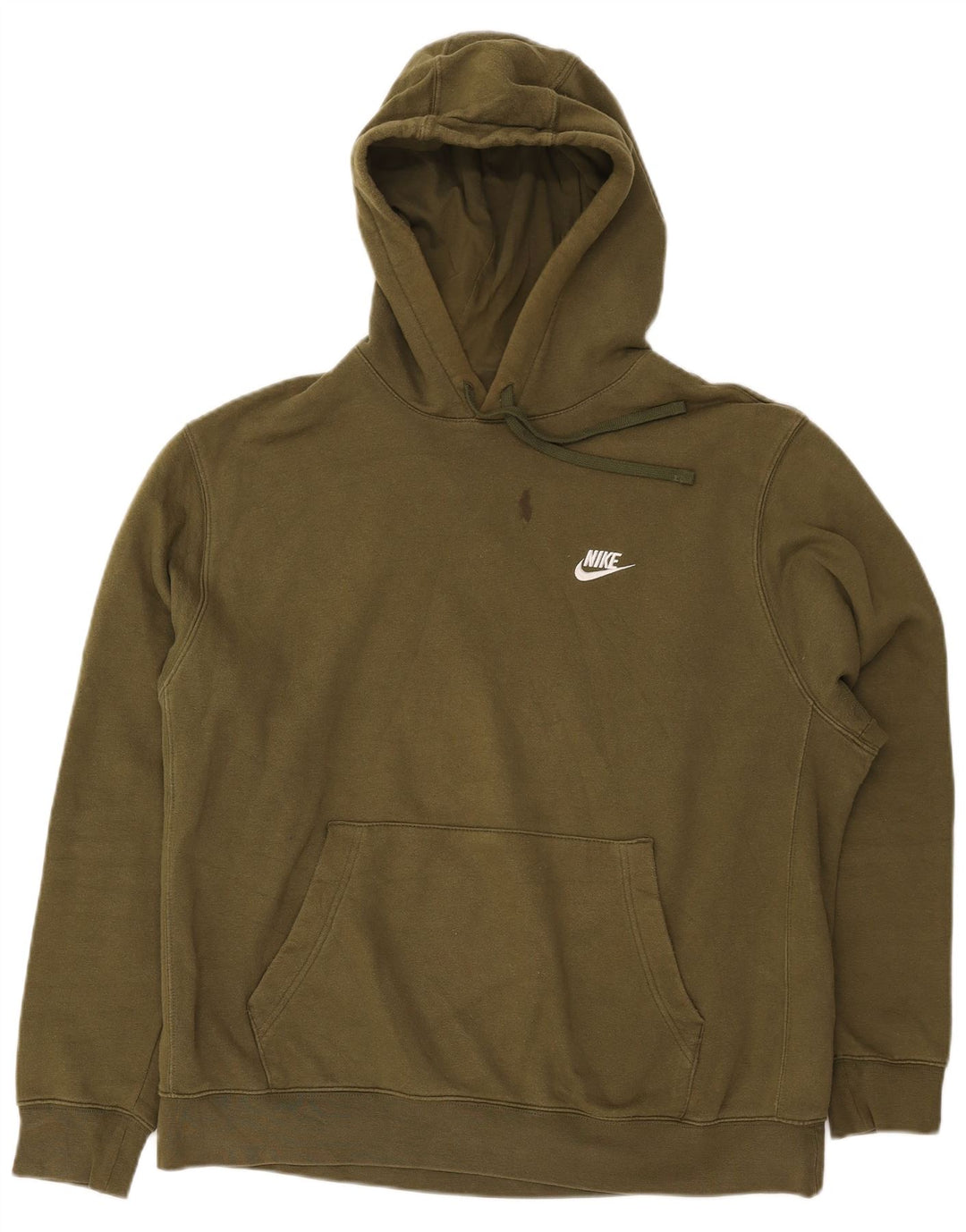 Męski sweter z kapturem NIKE XL, bawełniany khaki