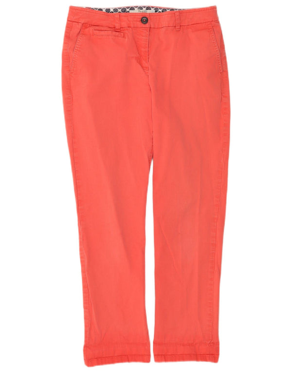 Spodnie damskie Boden Regular Chino UK 10 Small W30 L27 Czerwona bawełna