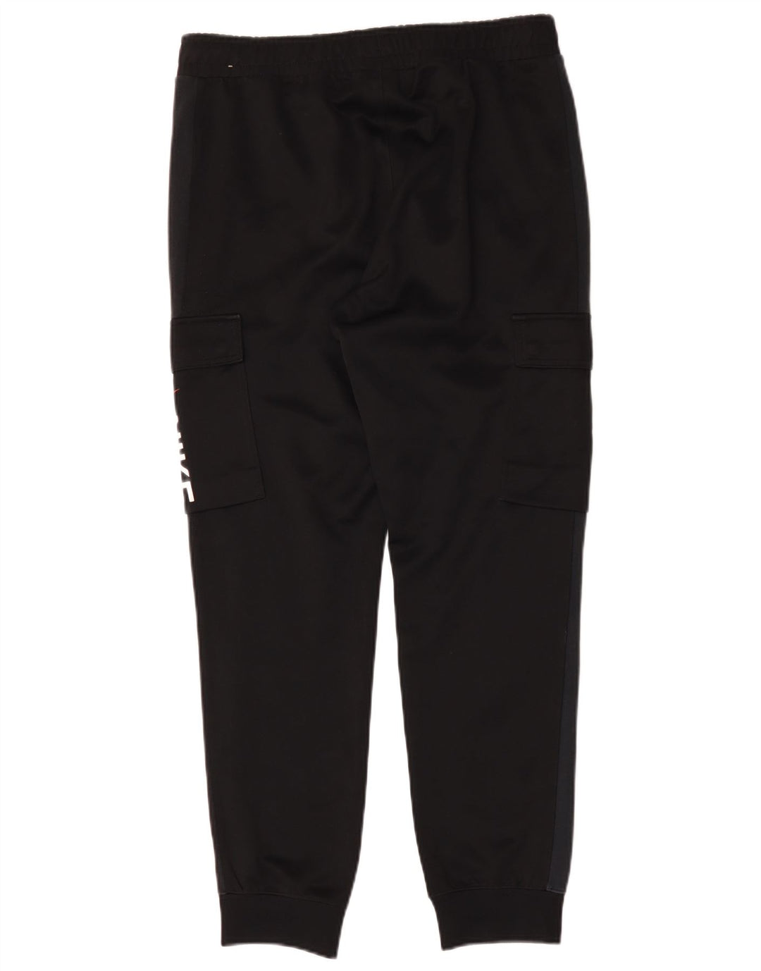 Męskie spodnie dresowe Nike Graphic Cargo Joggers, średnia czarna bawełna