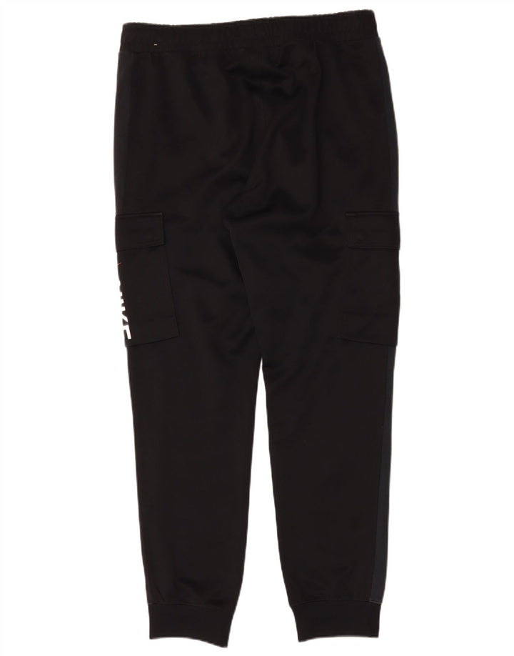 Męskie spodnie dresowe Nike Graphic Cargo Joggers, średnia czarna bawełna