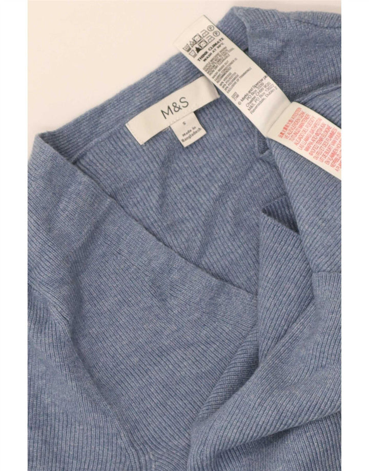 Bluzka damska Marks & Spencer Top UK 8 Small Blue Wiskoza