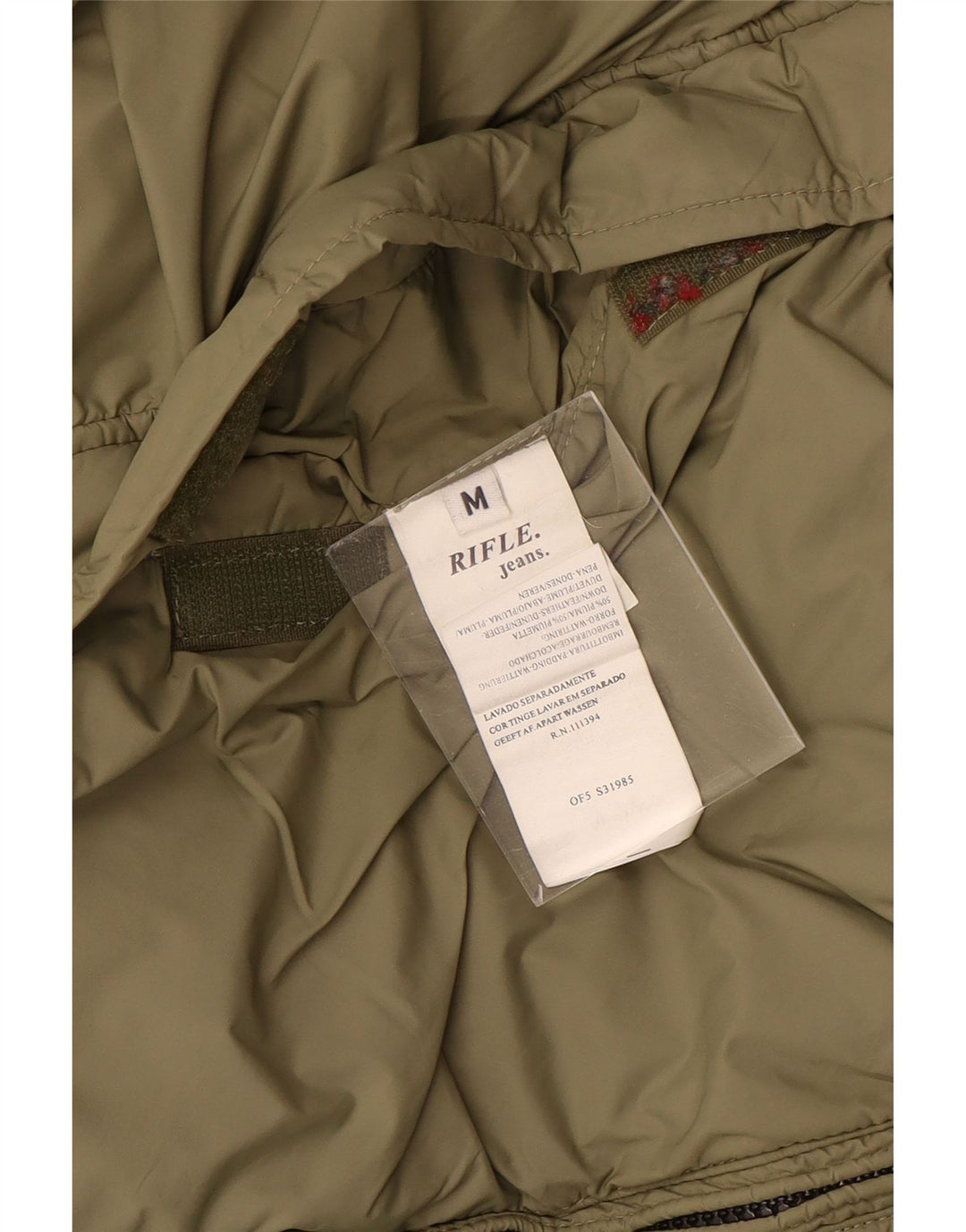 Dwustronna ocieplana kurtka męska Rifle UK 38, średni czarny poliamid