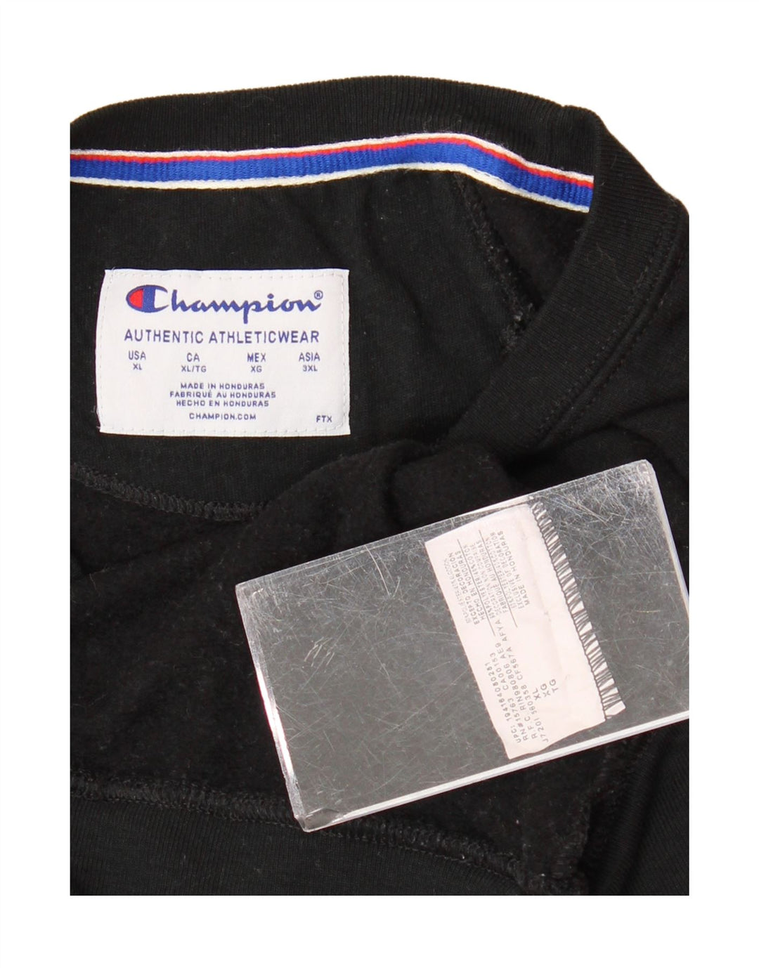 Damska bluza z grafiką CHAMPION UK 18 XL, czarny poliester