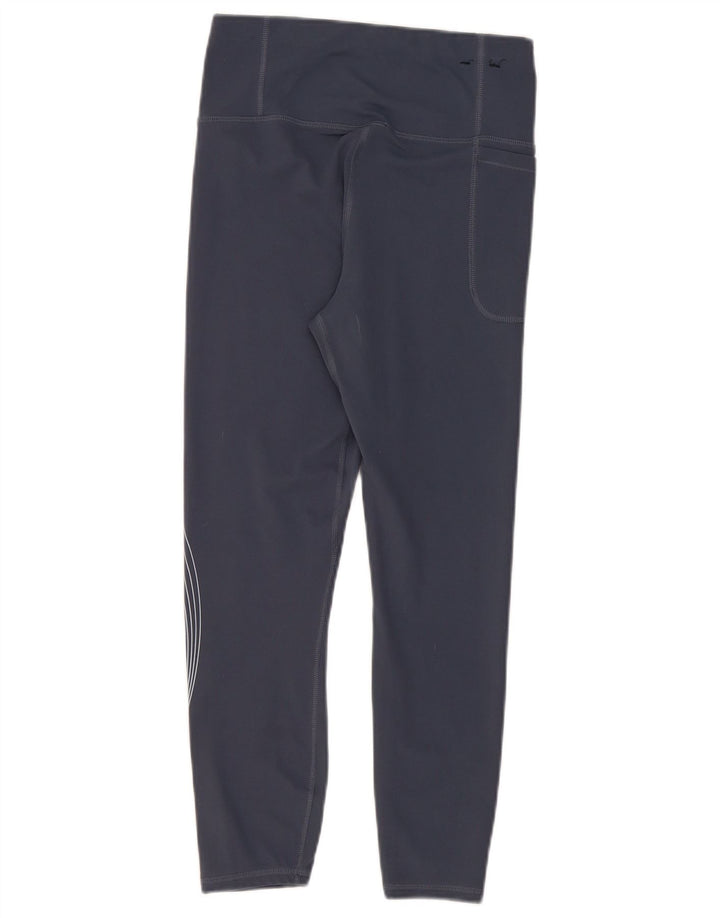 Damskie legginsy Under Armour Graphic Crop UK 12, średni niebieski, poliester