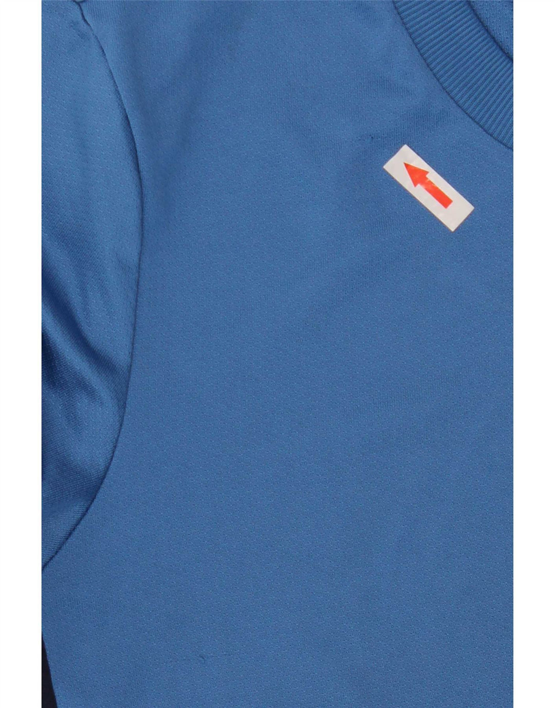 T-shirt damski Nike Top US 4/6, mały, niebieski, poliester z blokami kolorów