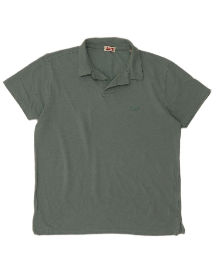 Męska koszulka polo Rifle, średnia, bawełniana khaki