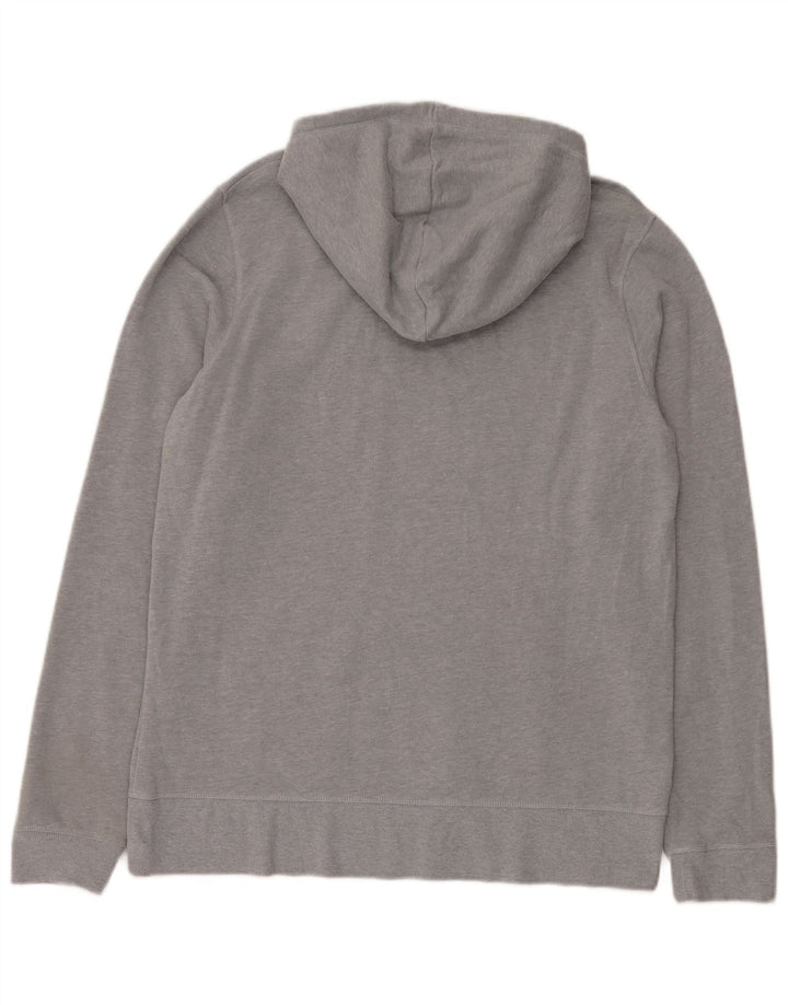 Męski sweter z kapturem Reebok, duży, szary, bawełniany