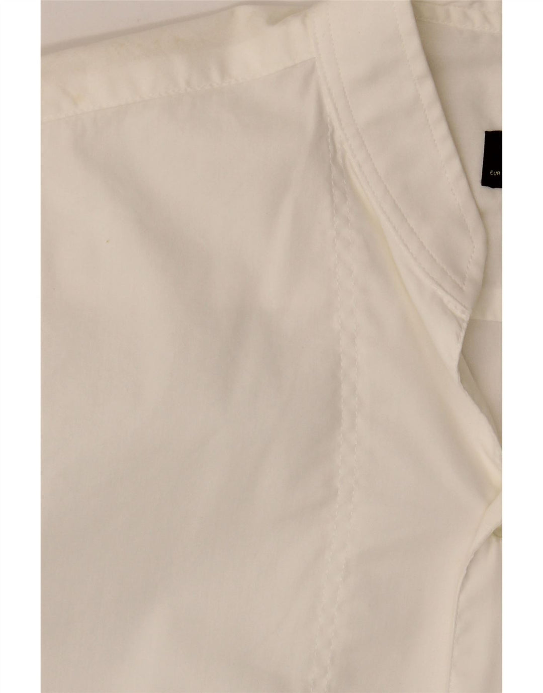 Koszula męska ZARA Super Slim Fit, średnia, biała, bawełniana