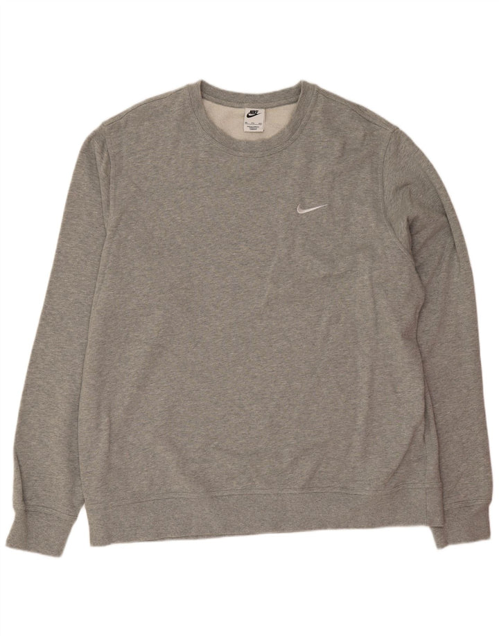 Męska bluza dresowa Nike 2XL Szara bawełna