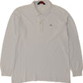 KAPPA Mens Long Sleeve Polo Shirt Medium Blue Cotton Vintage Kappa and Second-Hand Kappa from Messina Hembry 