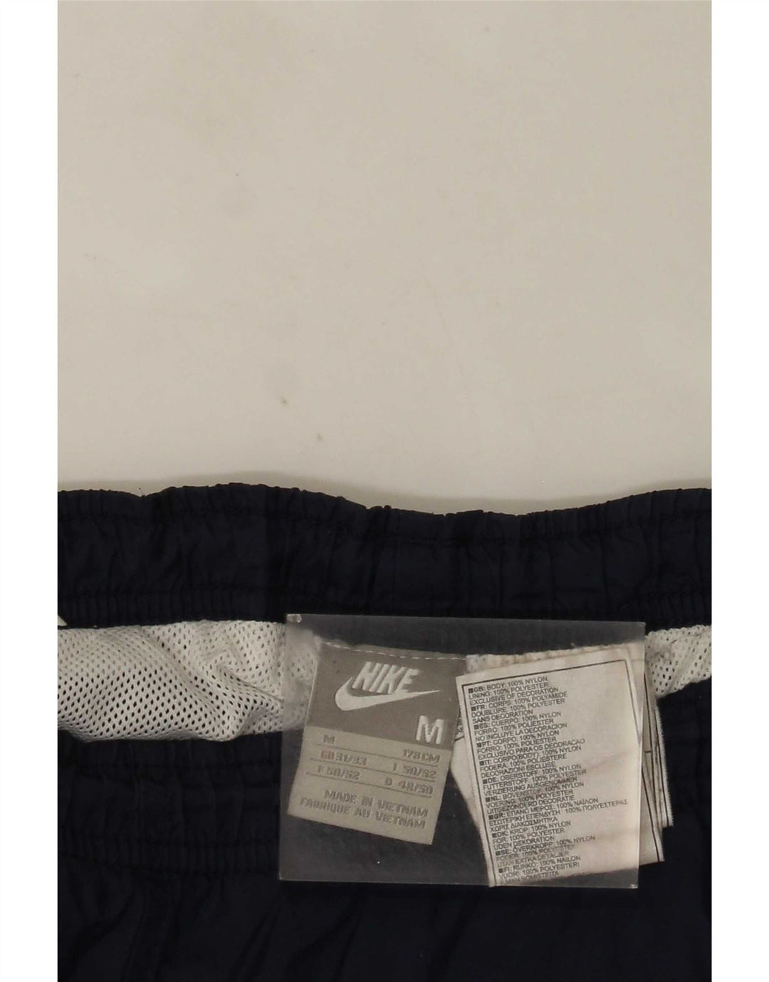 Męskie spodnie dresowe Nike, średni granatowy nylon