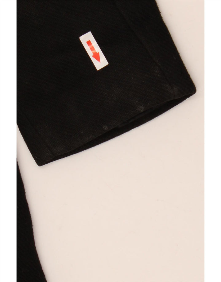 Marks & Spencer Damski płaszcz z kapturem i kapturem UK 12, średni czarny poliester