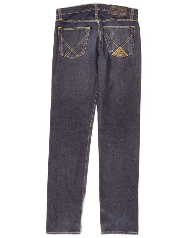Jeansy damskie Roy Rogers IT 46 Large W32 L34 Granatowa bawełna