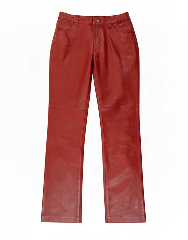 Spodnie damskie Gap Bootcut US 4 Small W28 L30 Burgundowe