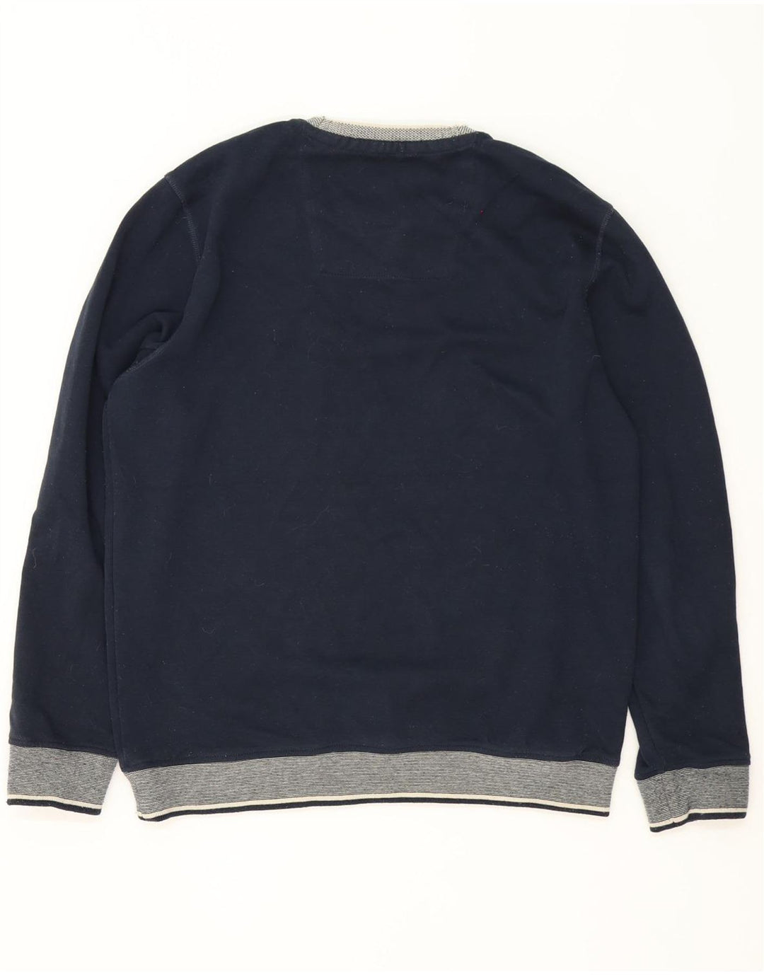 Crew Clothing Męska bluza z kapturem, duży, granatowy, kolorowy poliester