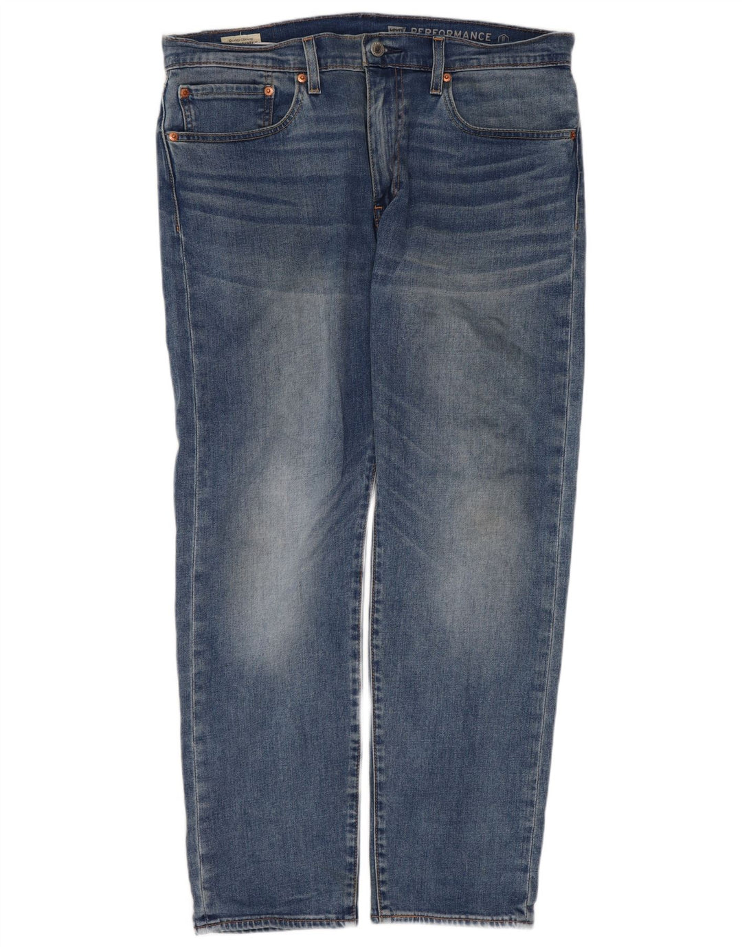 Męskie jeansy Levi's 502 Straight W34 L30 Niebieskie bawełniane