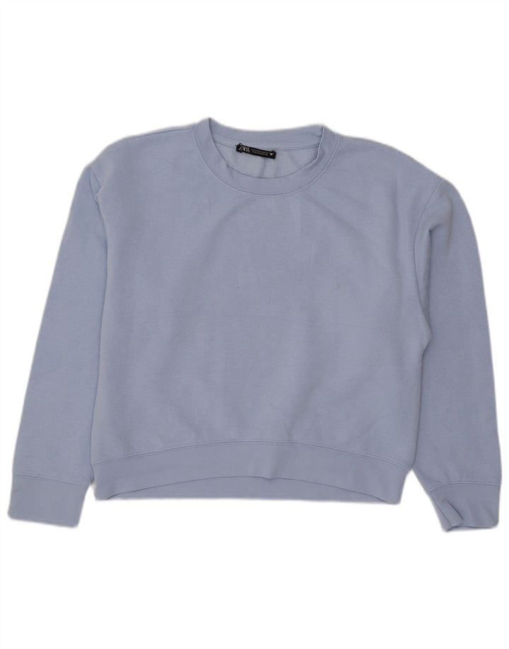 Bluza damska Zara Sweter UK 14 Średni Niebieski