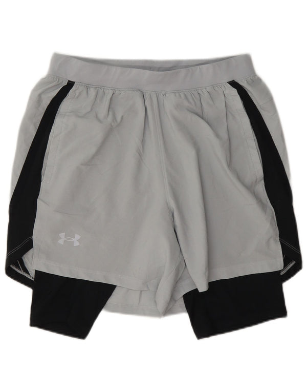 Męskie spodenki sportowe Under Armour w kolorze średnioszarym