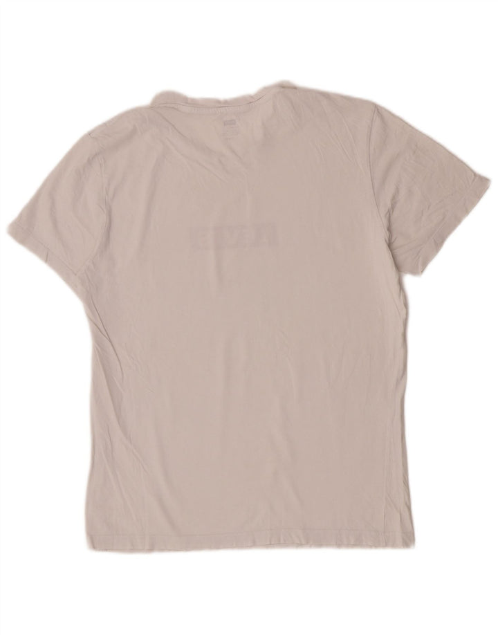 Męski T-shirt z grafiką Levi's, średni biały