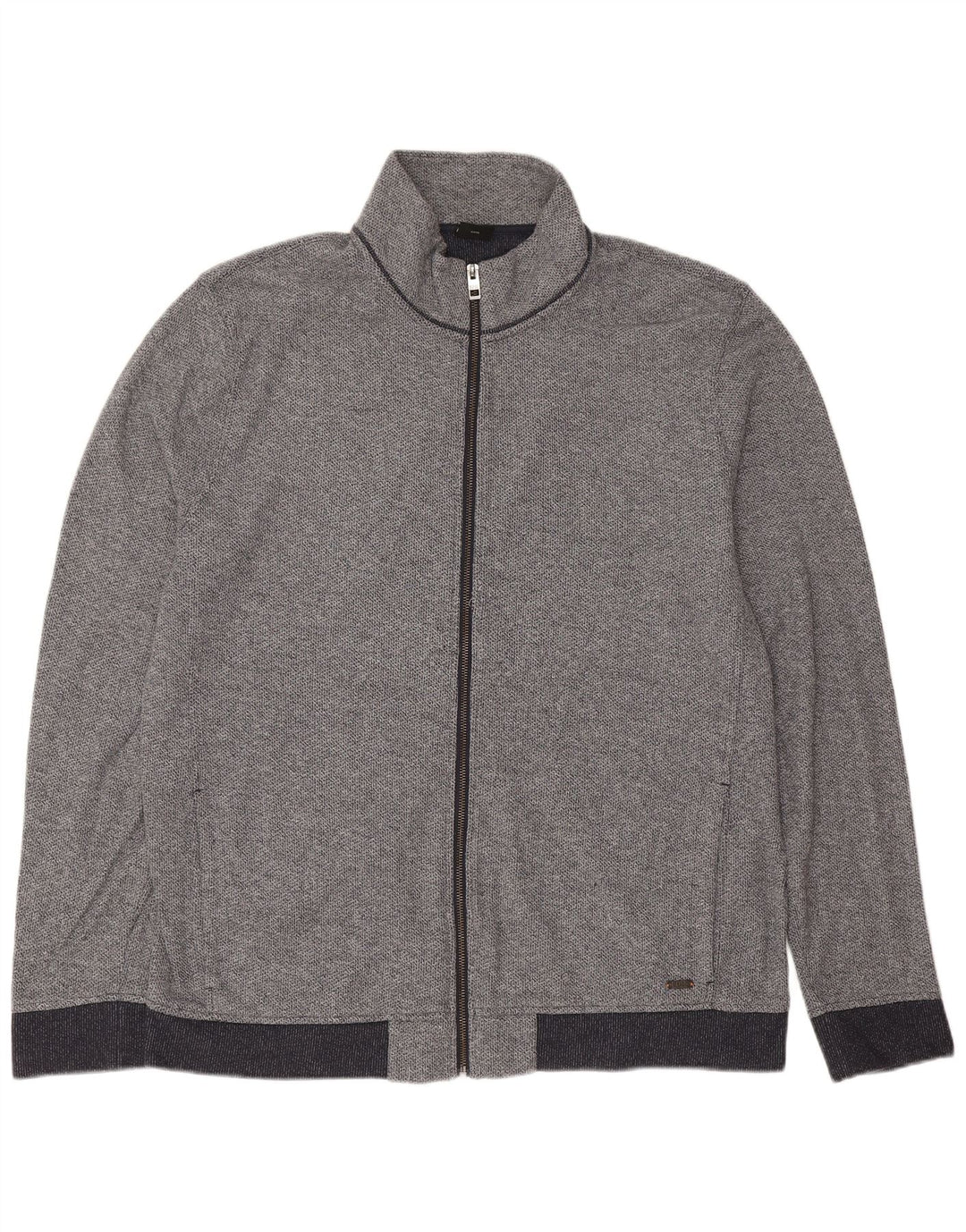 Męska kurtka dresowa Hugo Boss 3XL, granatowa, bawełniana