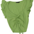 Damska bluzka Zara Crop Top UK 12 Medium Green
