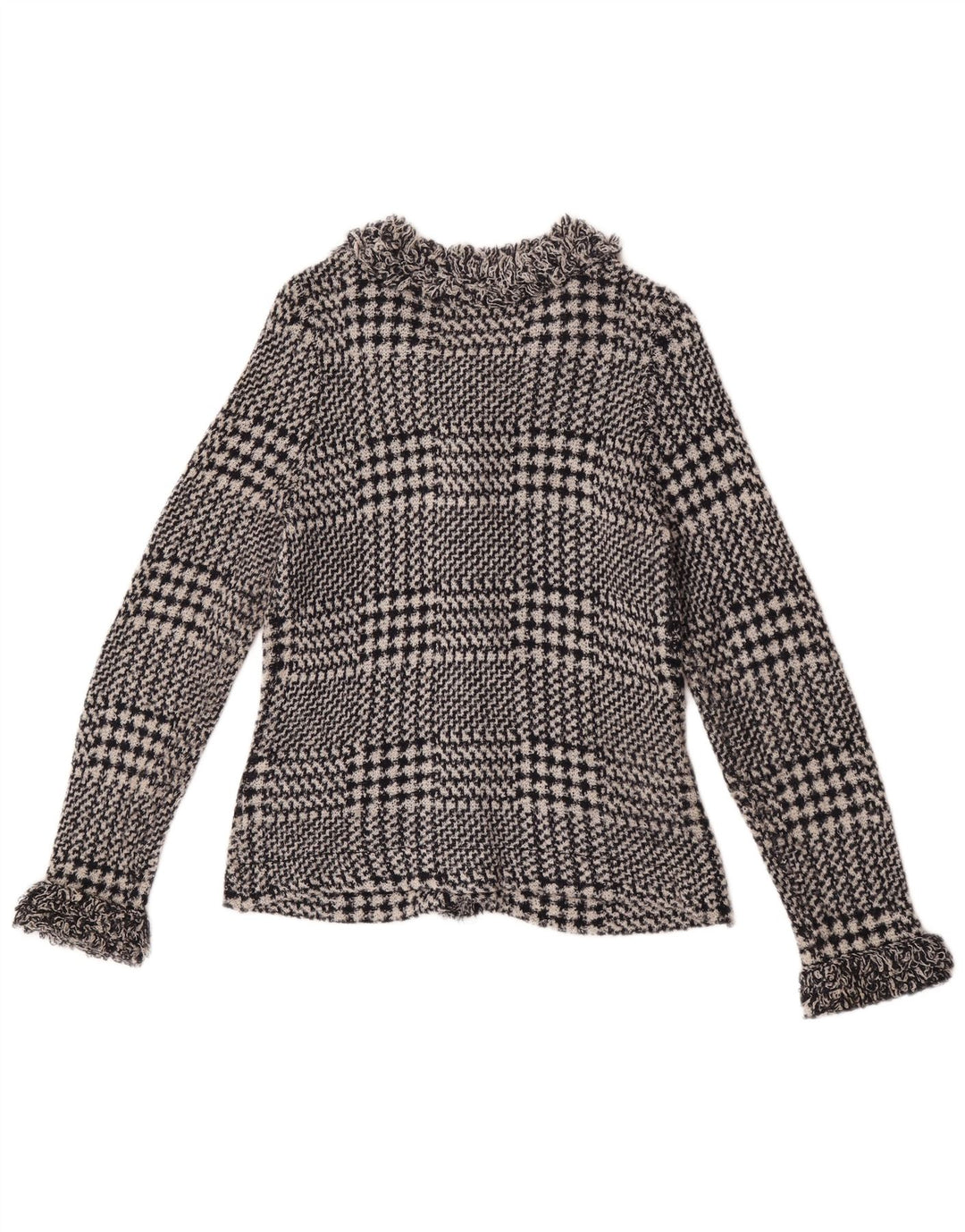 Sweter damski Marks & Spencer UK 12, średni granatowy w pepitkę