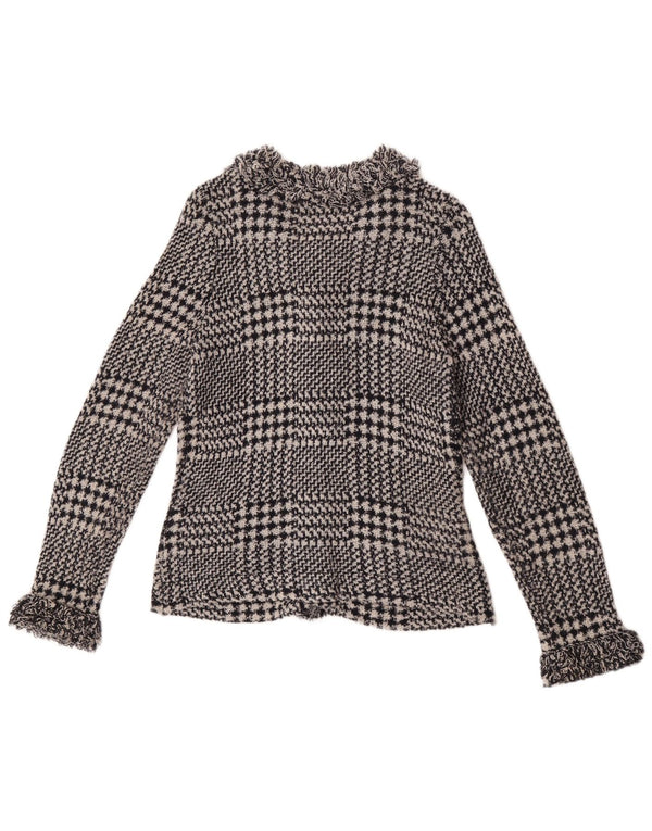 Sweter damski Marks & Spencer UK 12, średni granatowy w pepitkę