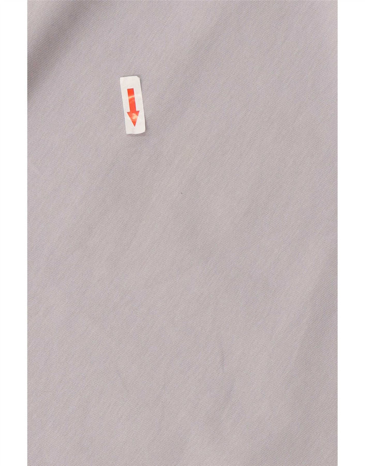Zara Męski T-Shirt Top Średni Fioletowy Bawełniany