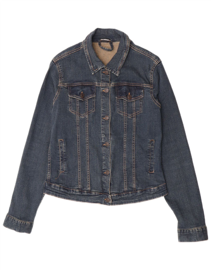 Kurtka dżinsowa dla dziewczynki Rainbow Seattle 13-14 lat 2XL Niebieska bawełna
