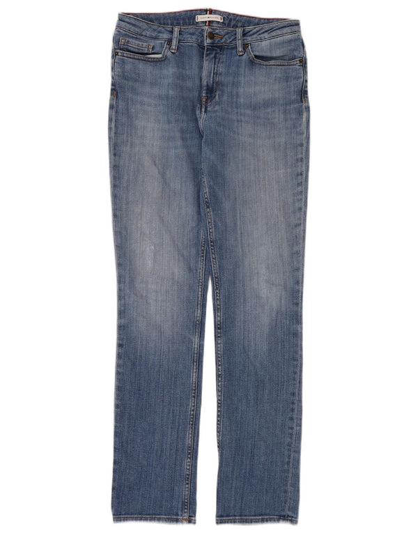 Damskie dżinsy Tommy Hilfiger Adam Slim W28 L32 Niebieskie bawełniane