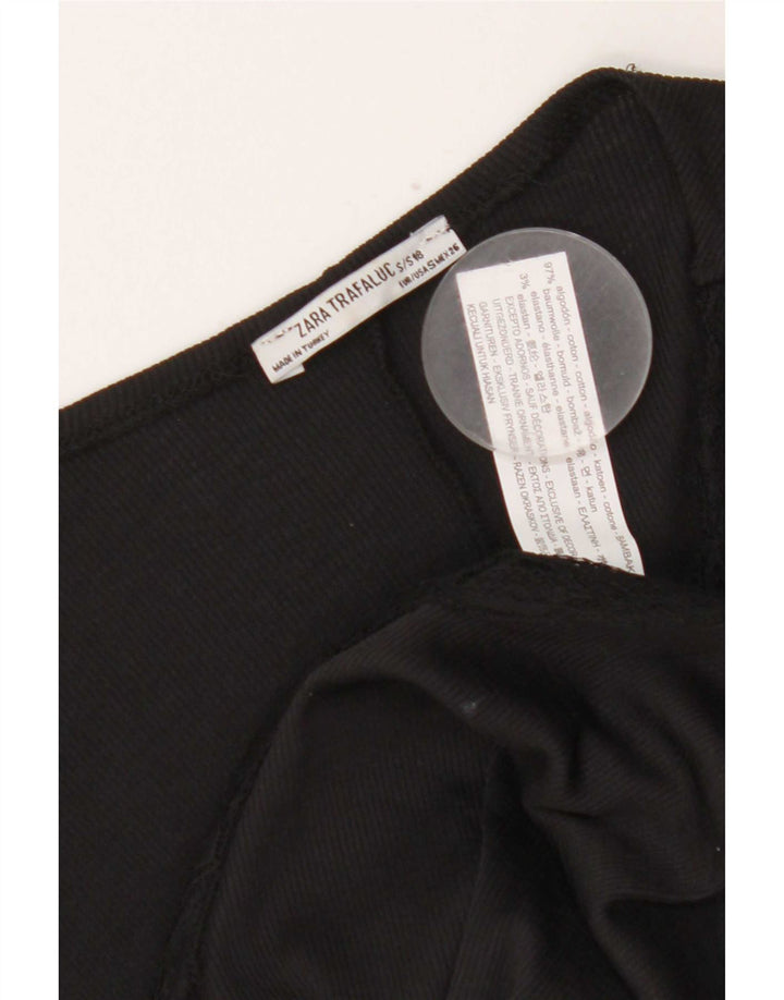 Body damskie Zara Oversize UK 10 Small, czarne, bawełniane