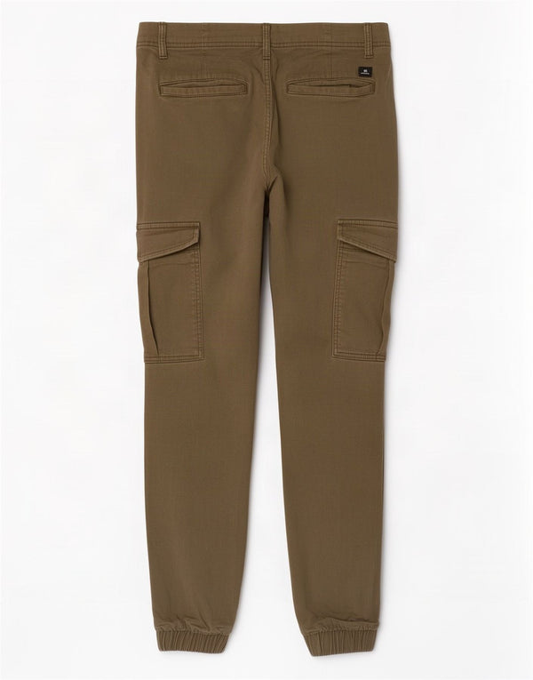 Męskie spodnie cargo Jack & Jones Marco Slim Joggers W30 L30 Khaki Cotton