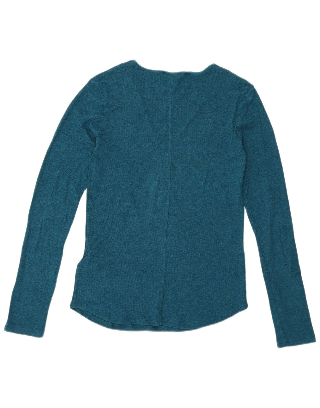 Damski top Massimo Dutti z długim rękawem UK 12, średni niebieski, modal