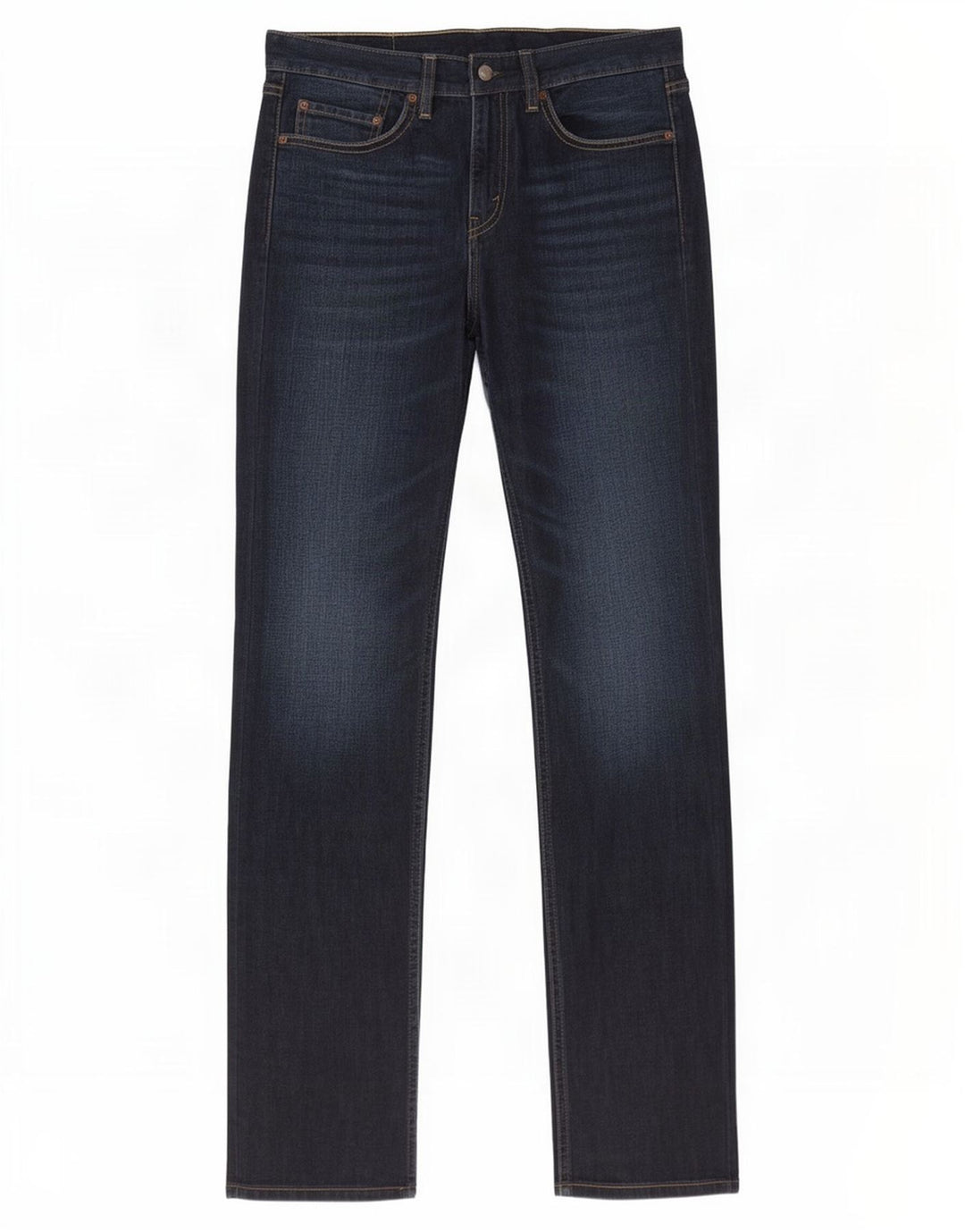 Męskie jeansy Levi's 511 Slim W32 L34 Granatowa bawełna