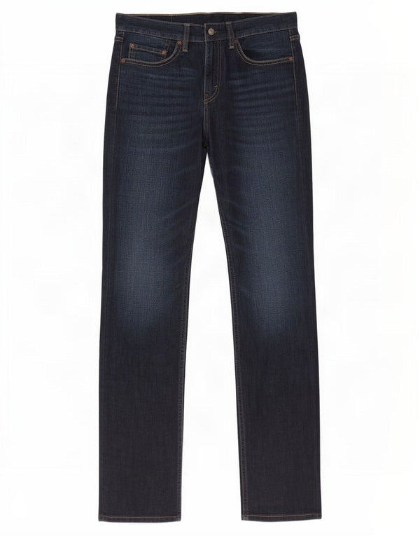 Męskie jeansy Levi's 511 Slim W32 L34 Granatowa bawełna